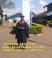JACKSON: FROM THE DOCUMENTARY “On the Way to School” TO THE HIGH COURT OF JUSTICE OF KENYA, A LIFE TRANSFORMED BY EDUCATION